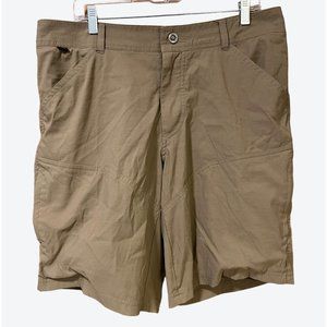 Kuhl Men's Size 36 Sand Brown Zip Cargo Shorts 36" x 10"